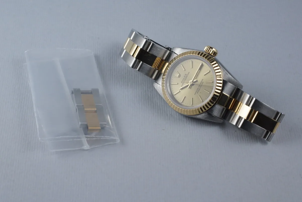 1995 Rolex Ladies Two Tone Oyster Perpetual 67193