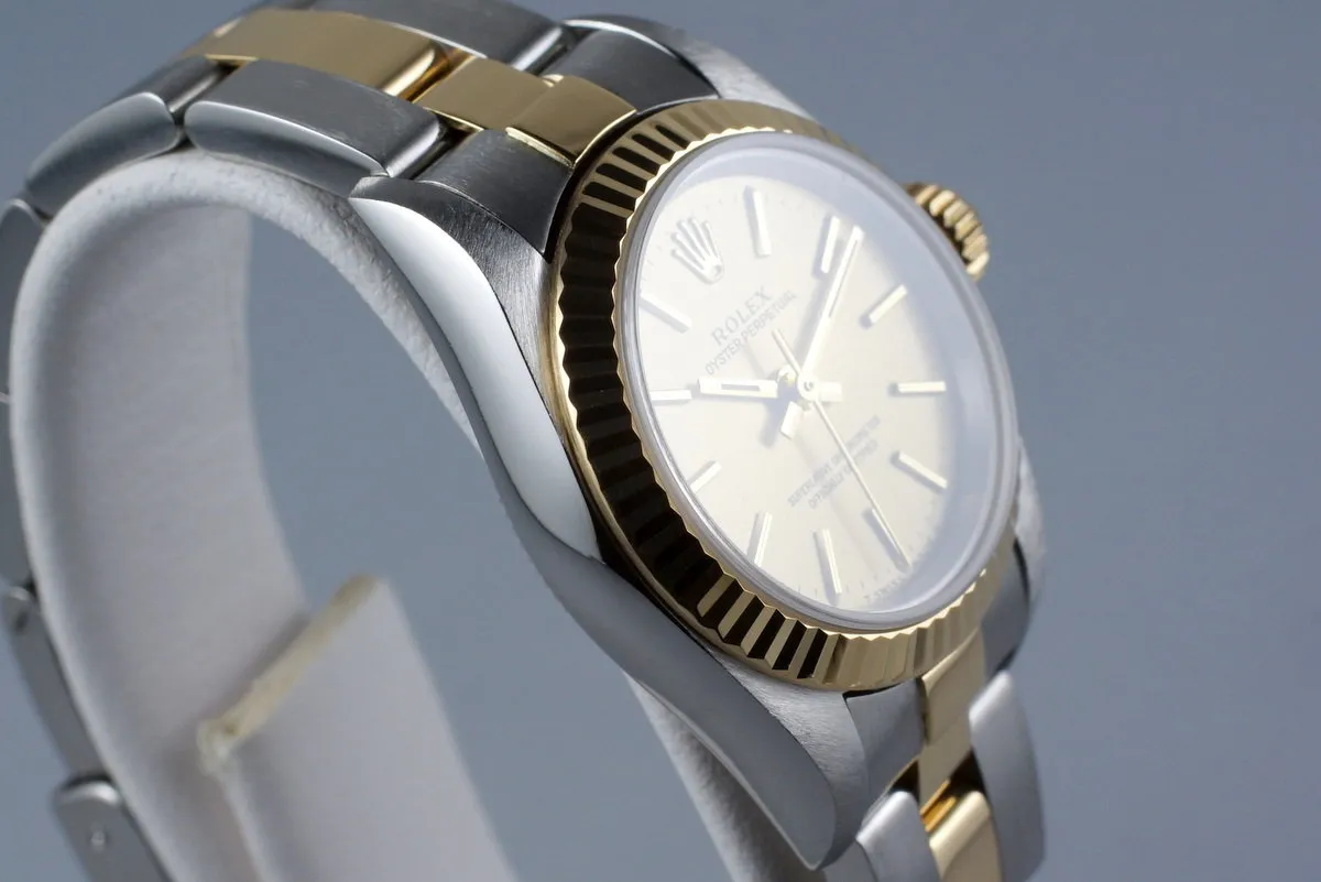 1995 Rolex Ladies Two Tone Oyster Perpetual 67193