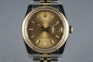 2007 Two Tone Datejust 116233 with Box and Papers