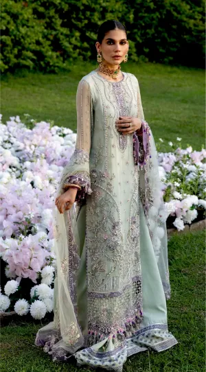 Anaya by Kiran Chaudhry · Hand Embellished & Embroidered Chiffon Collection – Sapphire