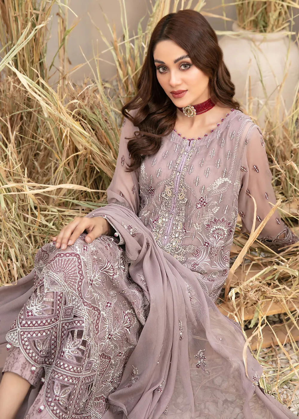 Arushi Formal Chiffon Collection '24 by Tawakkal Fabrics | D - 9881