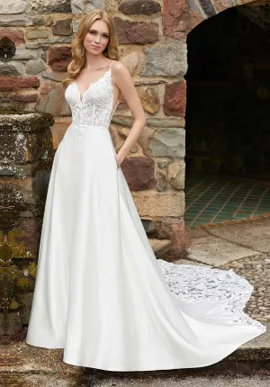 Blu - 5945 - Darcy - Cheron's Bridal, Wedding Gown