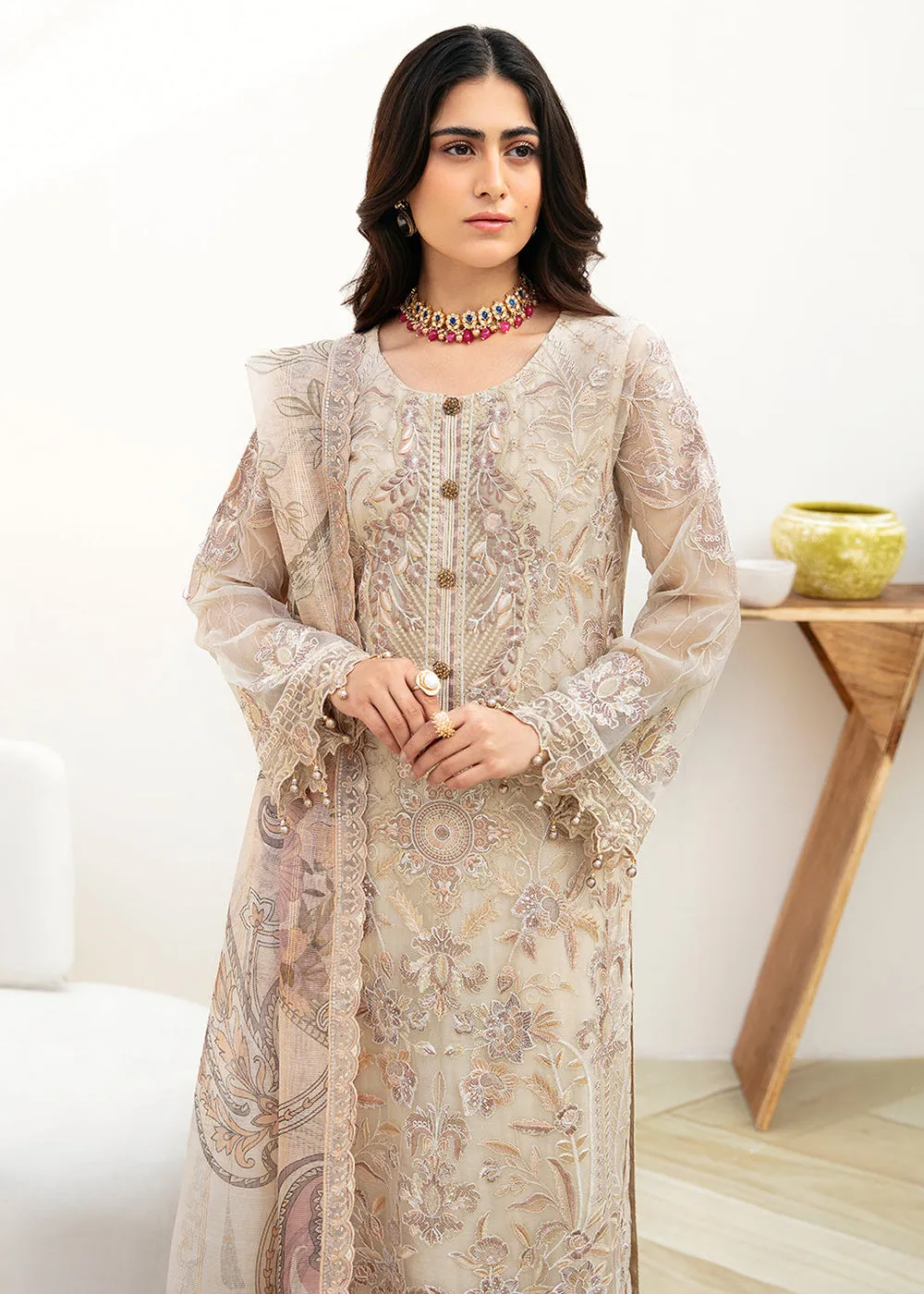 Chevron Chiffon Collection Volume 8 by Ramsha | A-802