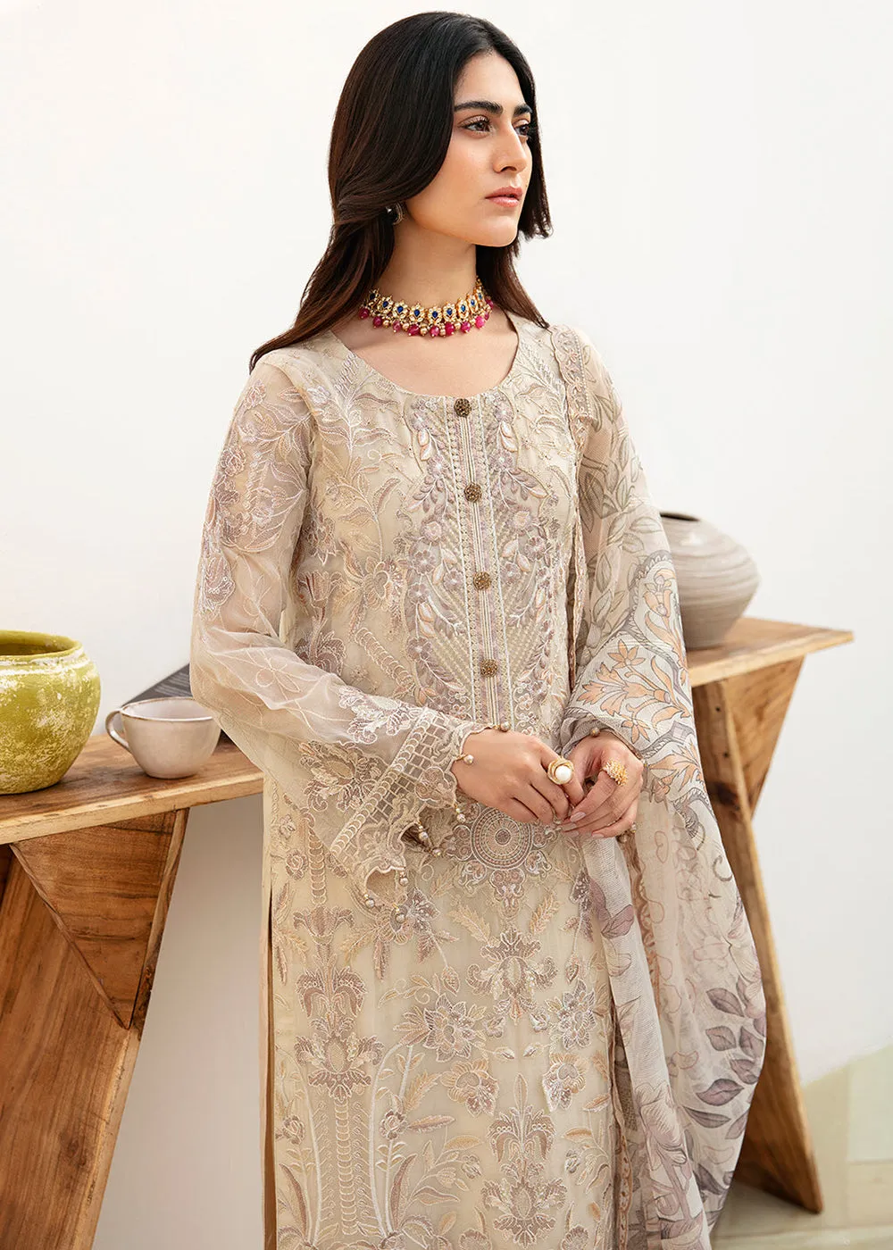 Chevron Chiffon Collection Volume 8 by Ramsha | A-802