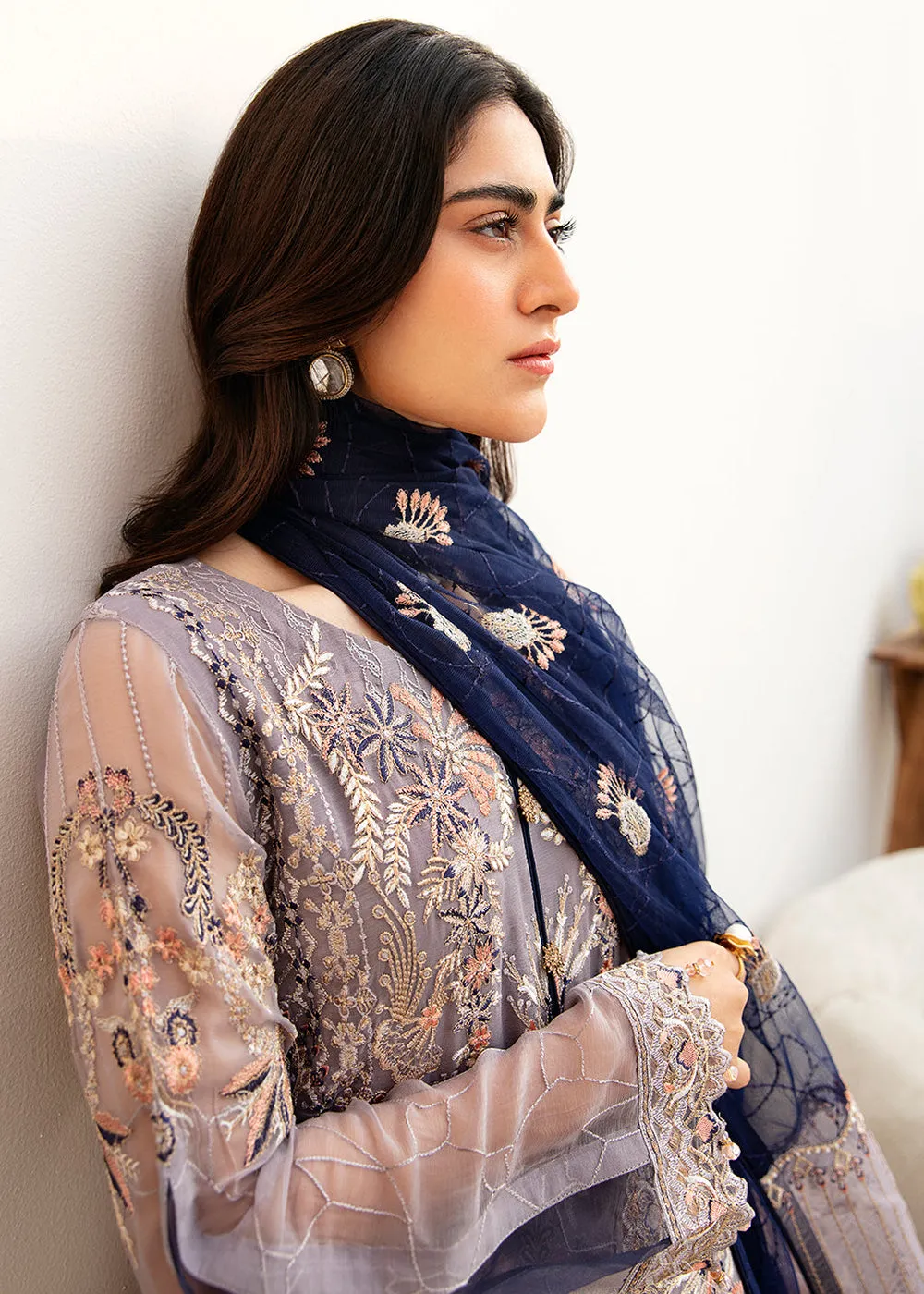 Chevron Chiffon Collection Volume 8 by Ramsha | A-809