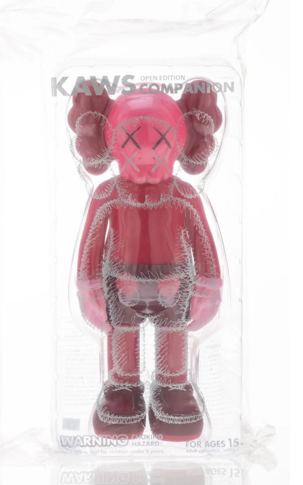 Companion- Blush Fine Art Toy by Kaws- Brian Donnelly