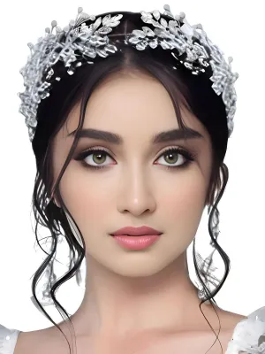 Elegant Crystal Floral Headdresses