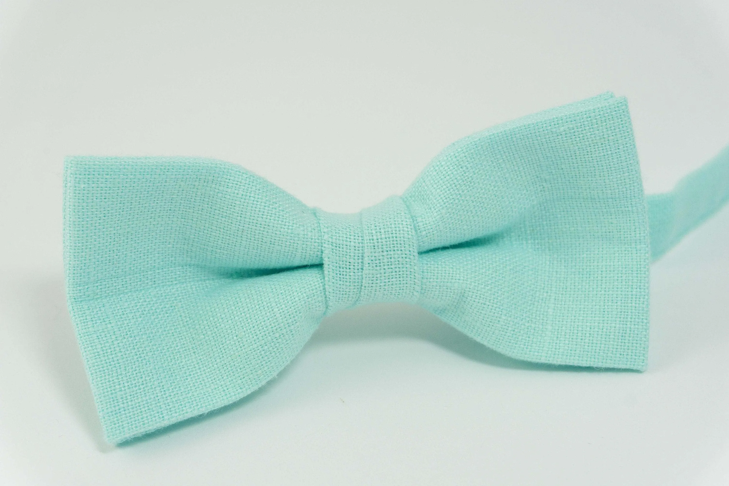 Mint wedding bow tie | mint baby bow tie