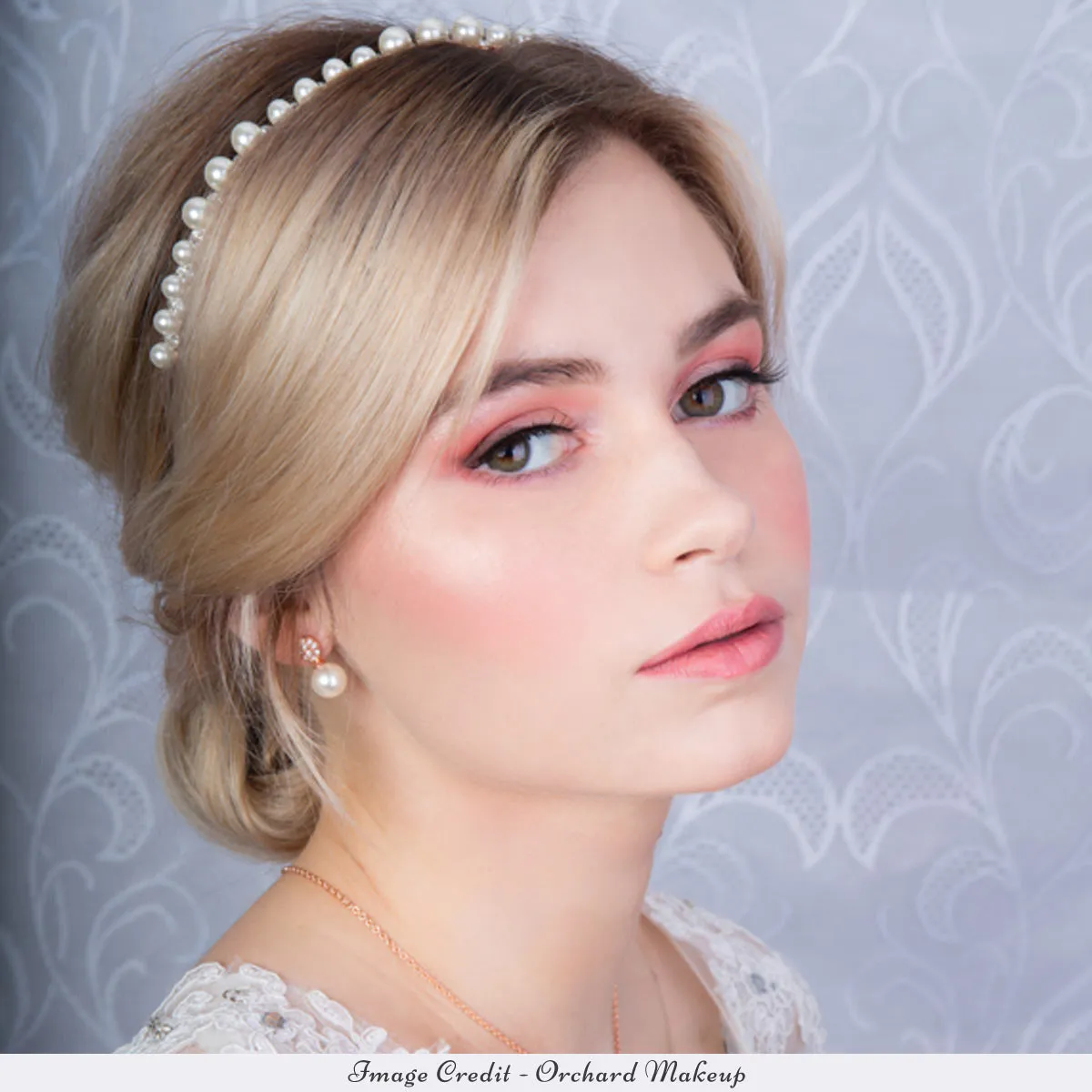 Pearls of Rose Gold Headband