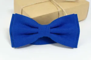 Royal blue bow tie | Royal blue wedding bow tie