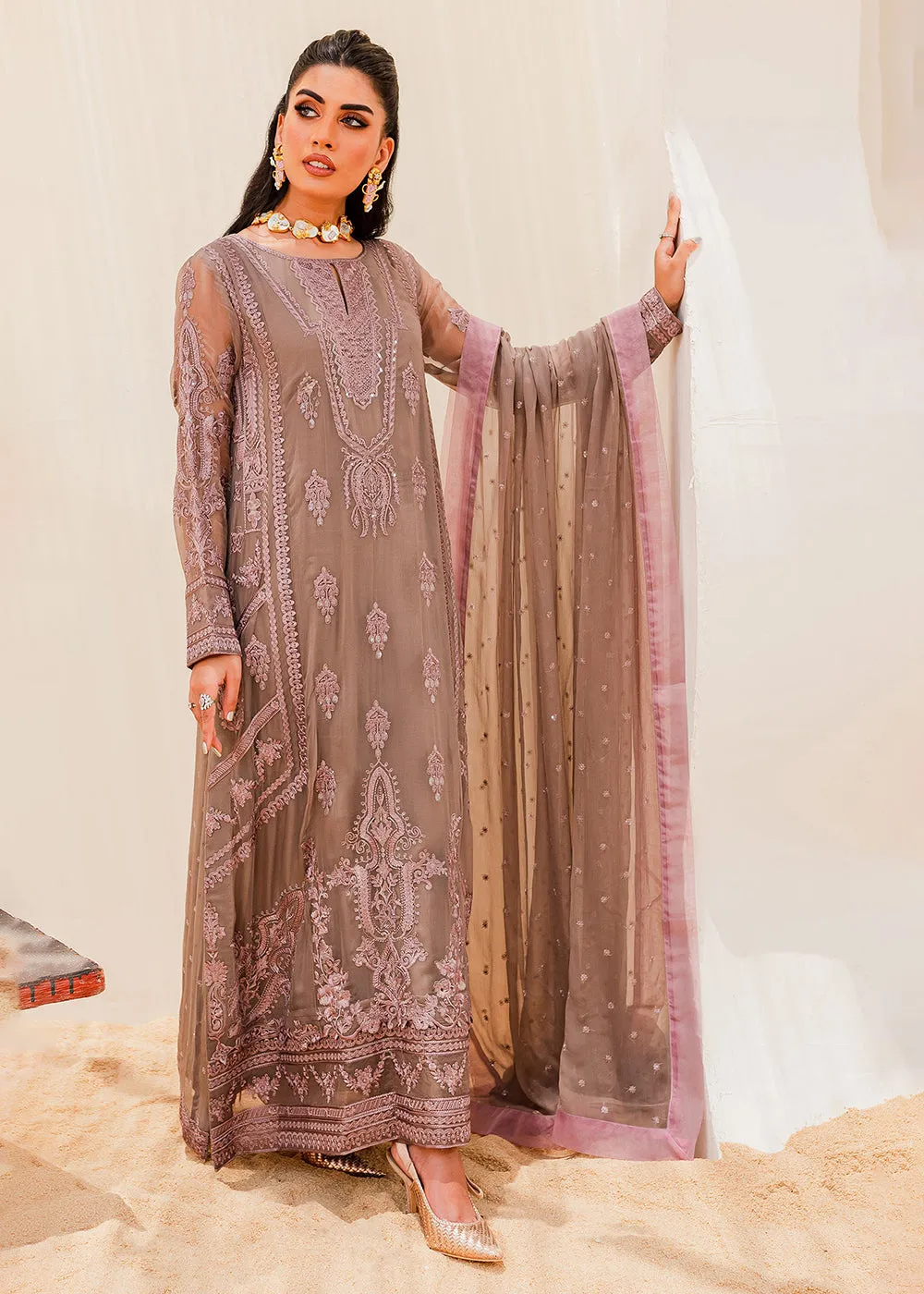 Sejal Luxury Formals 2023 by Maryum & Maria | WOODROSE (QS23-508)