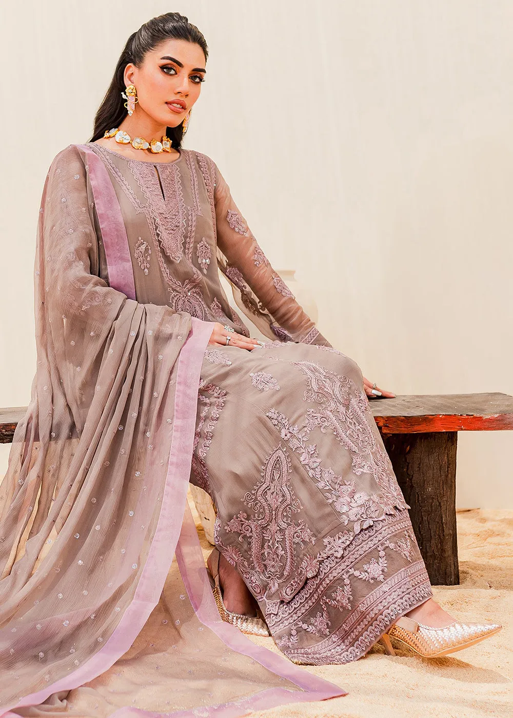 Sejal Luxury Formals 2023 by Maryum & Maria | WOODROSE (QS23-508)